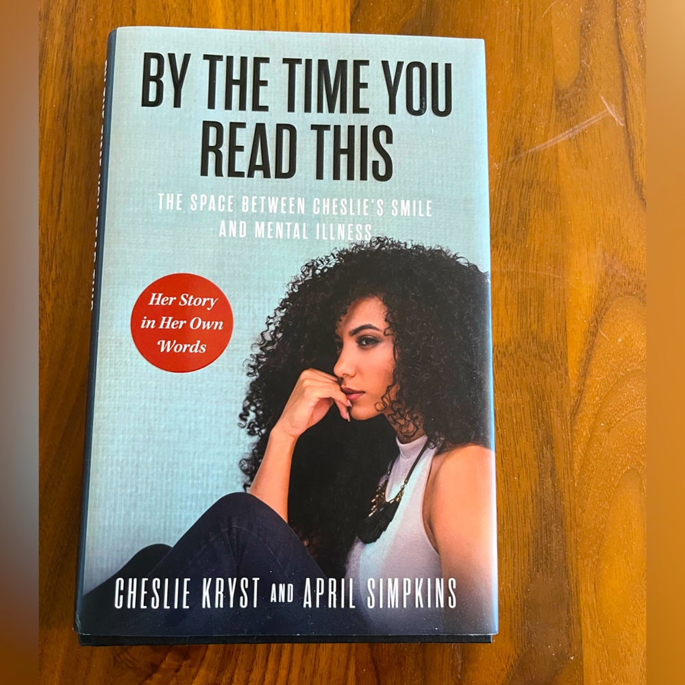 All books 3 for $20.  Book:  By the Time you Read This.